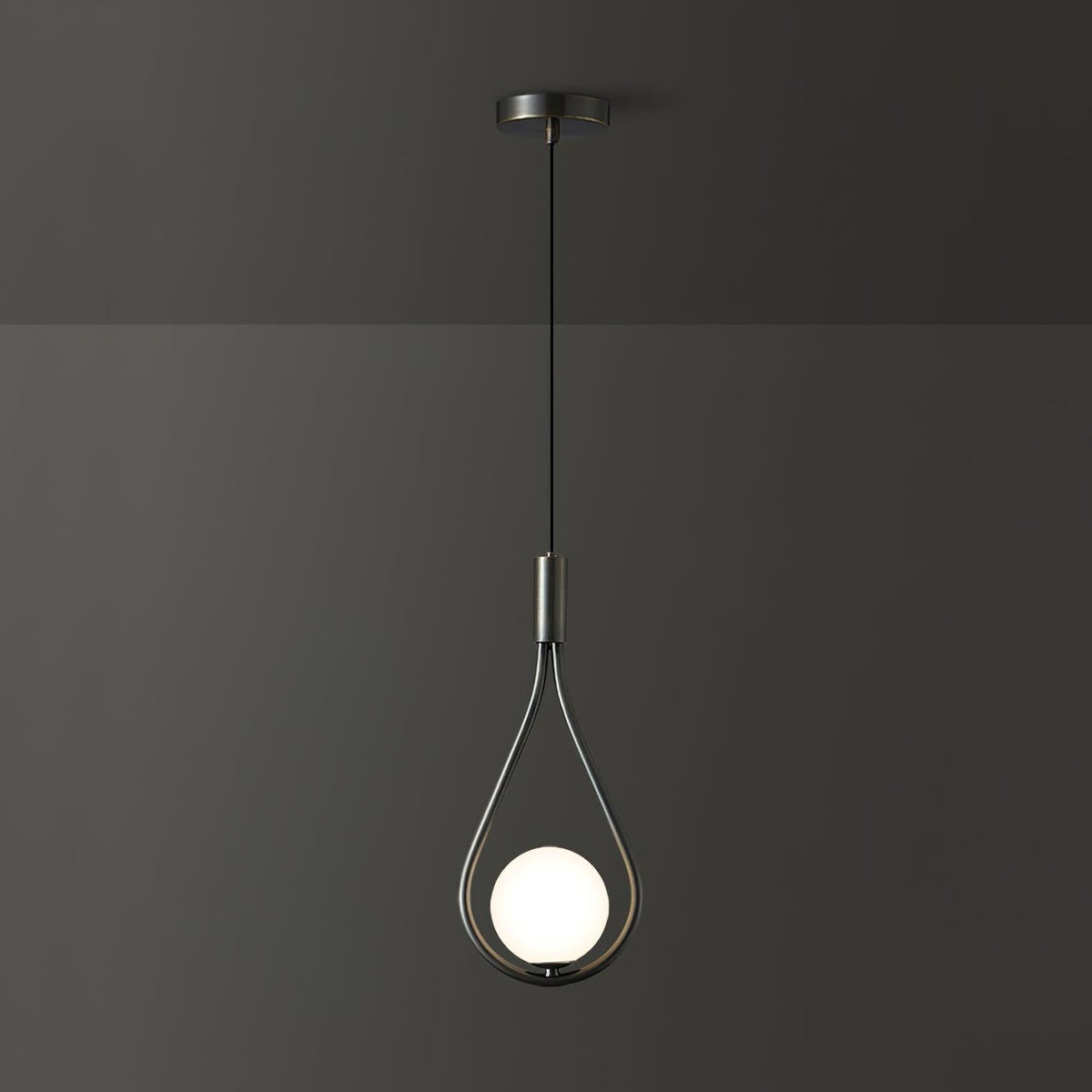 Droplet moderne Pendelleuchte aus Messing