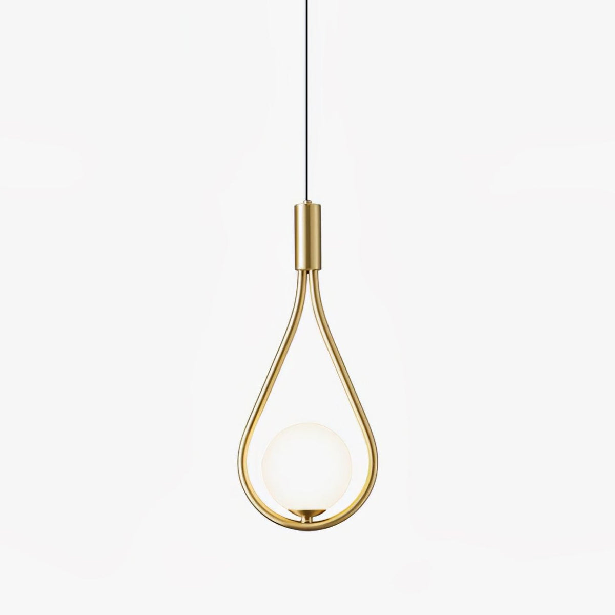 Droplet moderne Pendelleuchte aus Messing