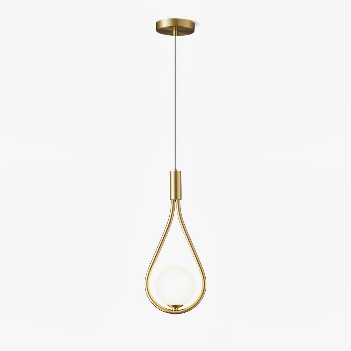 Droplet moderne Pendelleuchte aus Messing