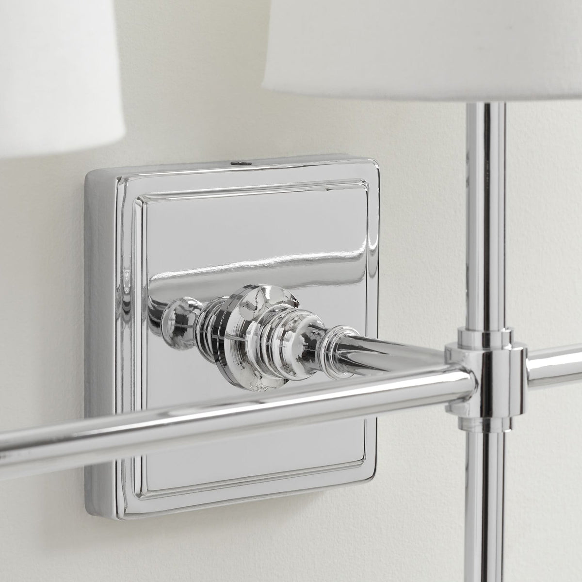 Vicarara Vintage Industrial Messing-Stoff-Wandleuchte