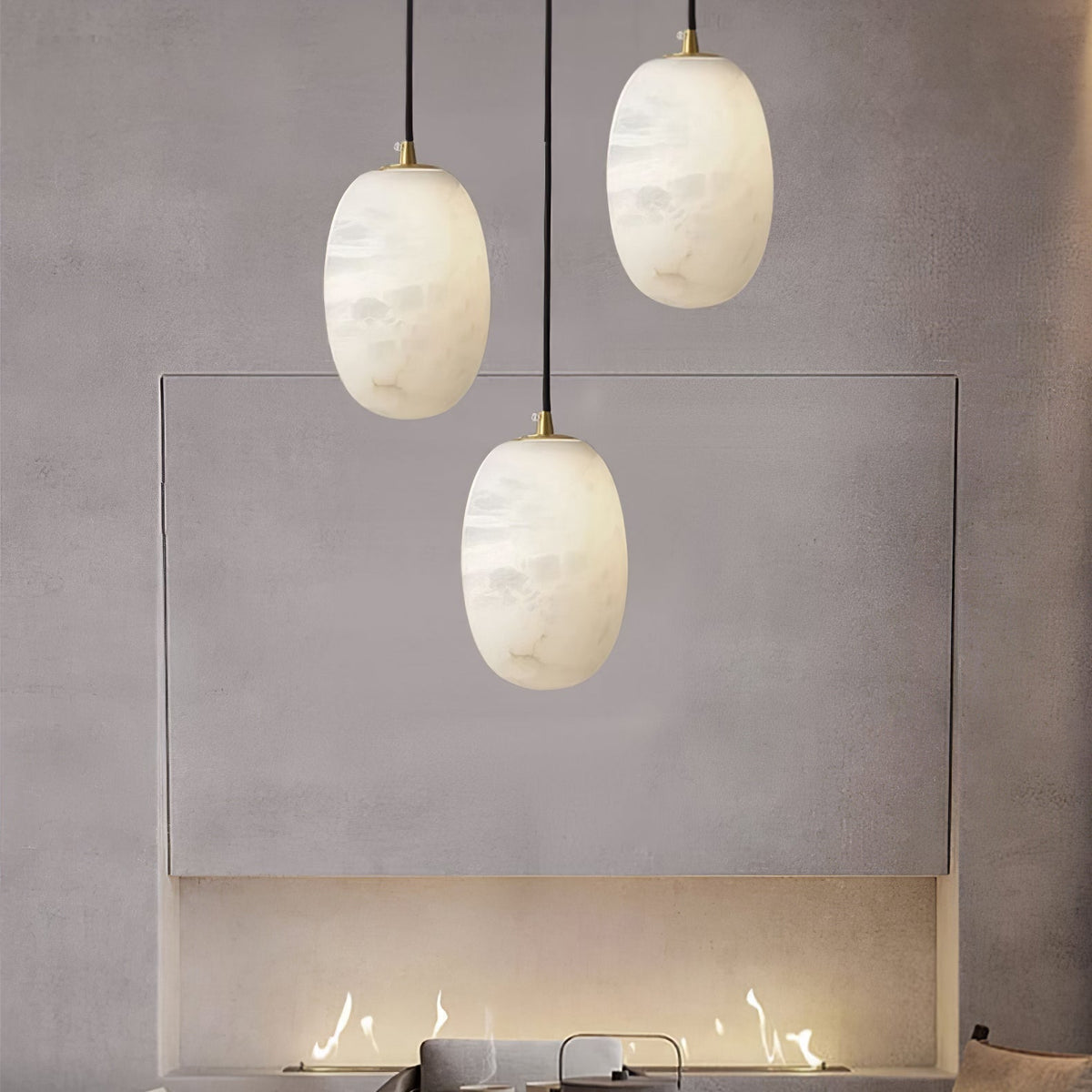 Luxor Alabaster Pendelleuchte