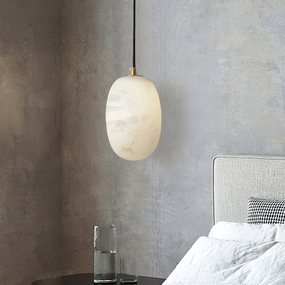 Luxor Alabaster Pendelleuchte