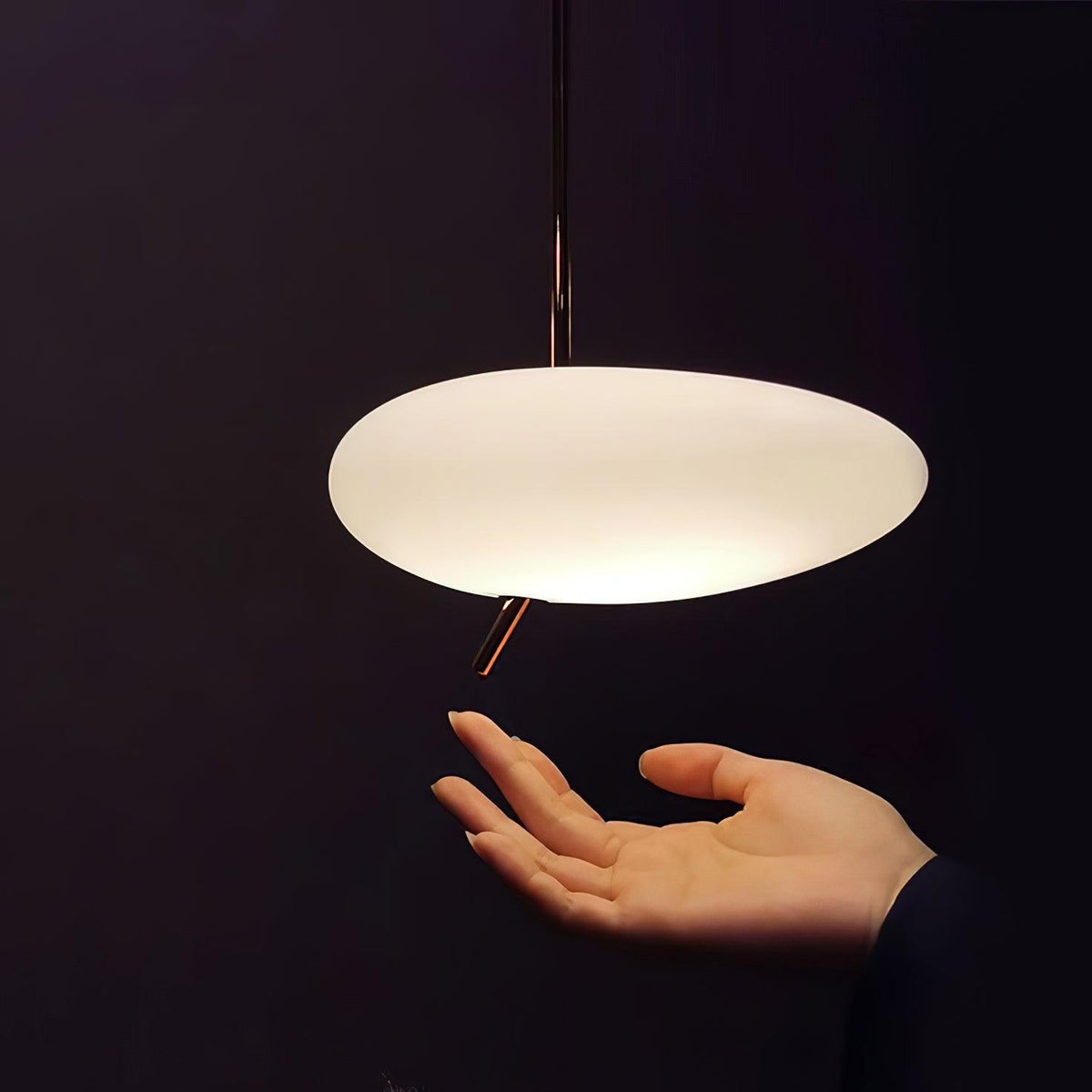 Velarena zeitgenössische Pendelleuchte aus Glas