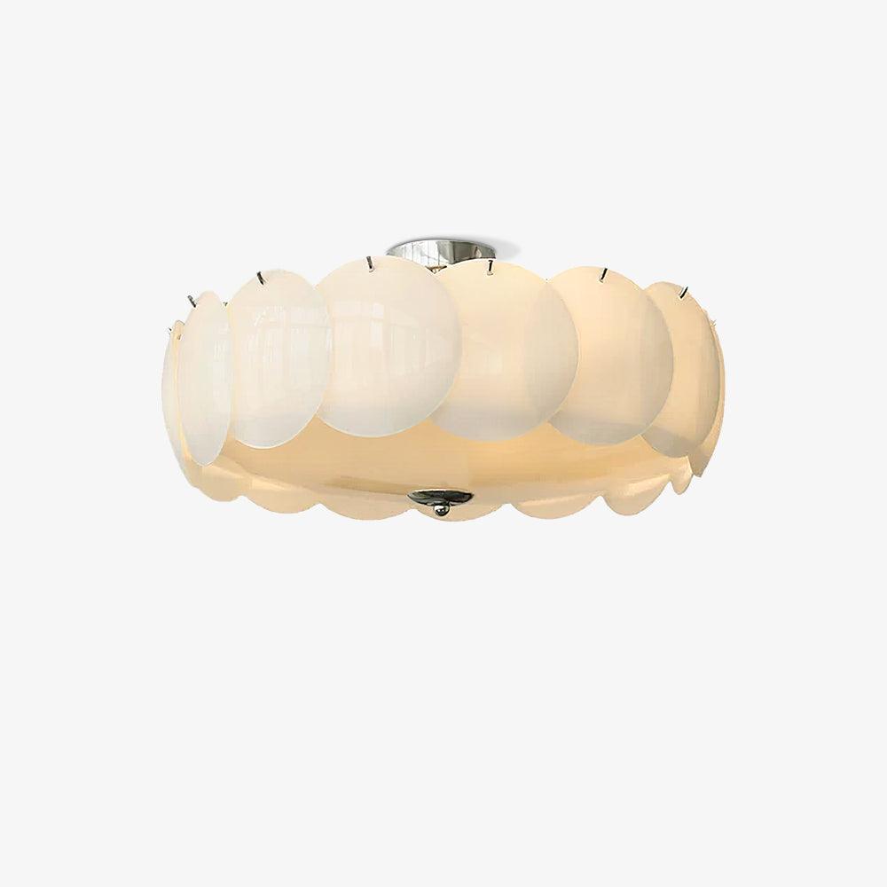 Brolin Deckenleuchte Glas Glamorous Ripple