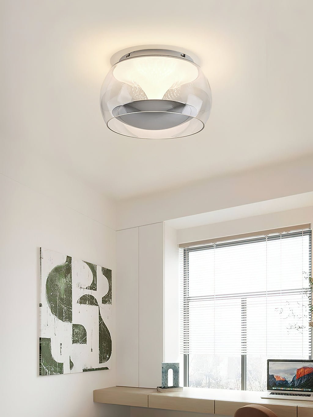 Eshair skandinavisch Art Pendulum-Glas-Deckenleuchte