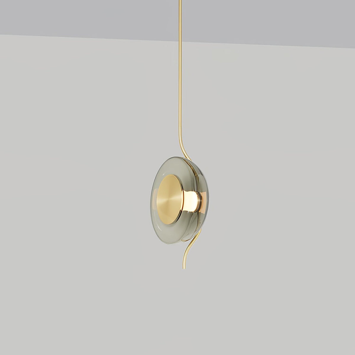 Umirus zeitgenössische minimalistische Pendelleuchte aus Glas