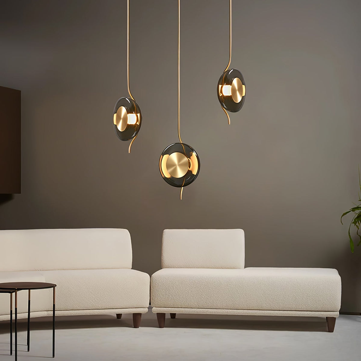Umirus zeitgenössische minimalistische Pendelleuchte aus Glas