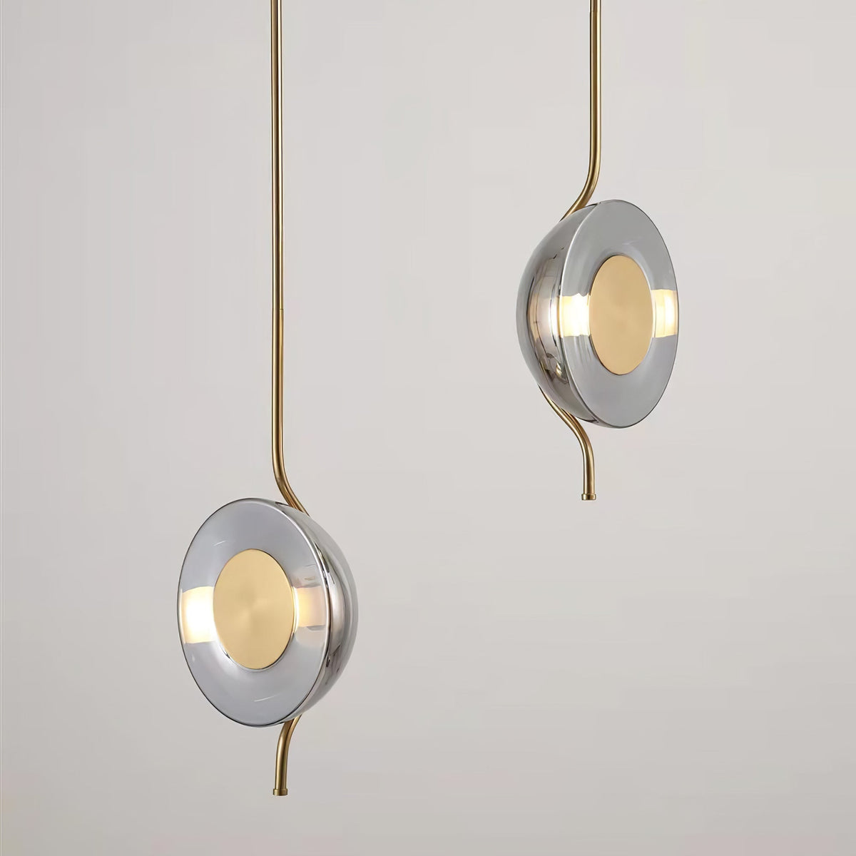 Umirus zeitgenössische minimalistische Pendelleuchte aus Glas