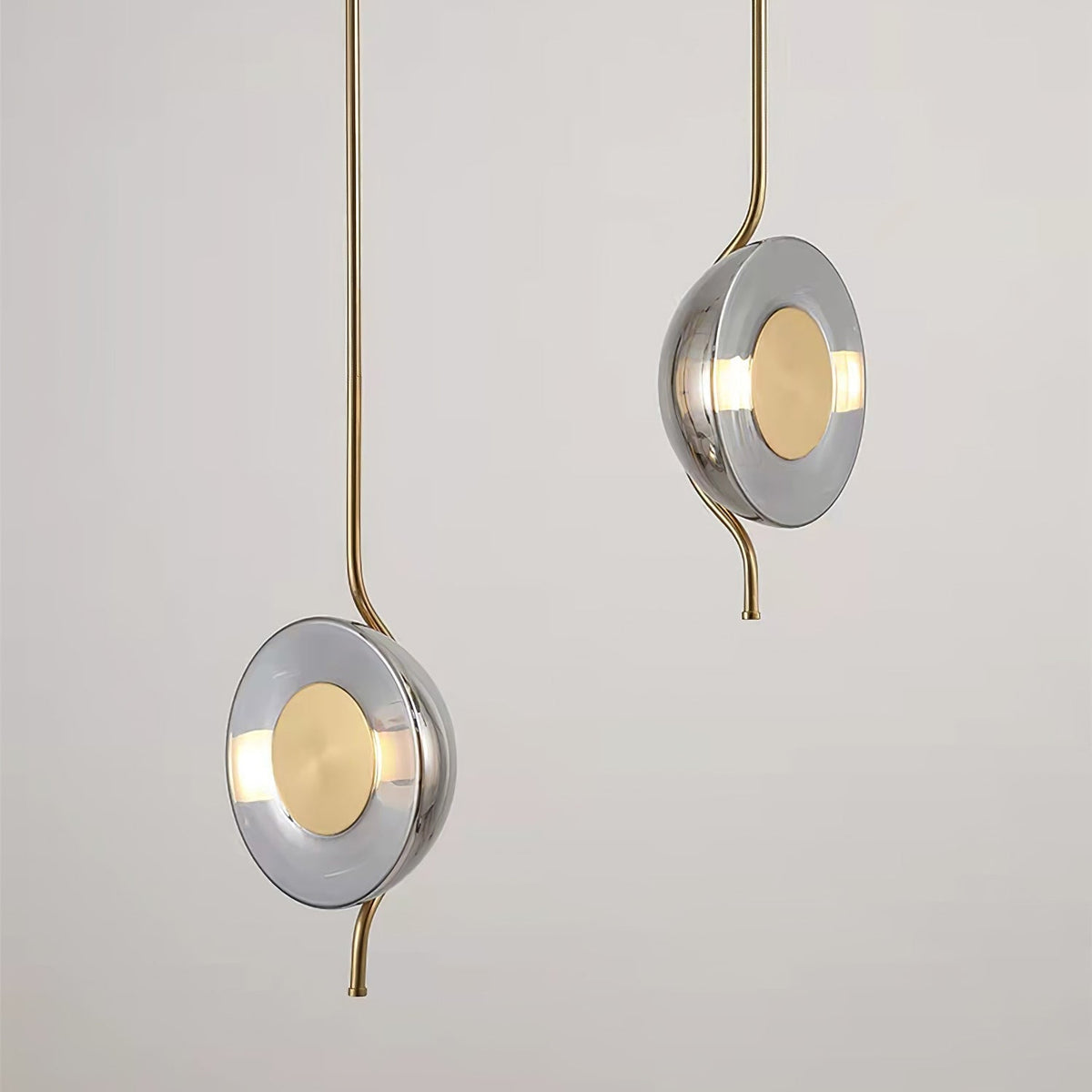 Umirus zeitgenössische minimalistische Pendelleuchte aus Glas
