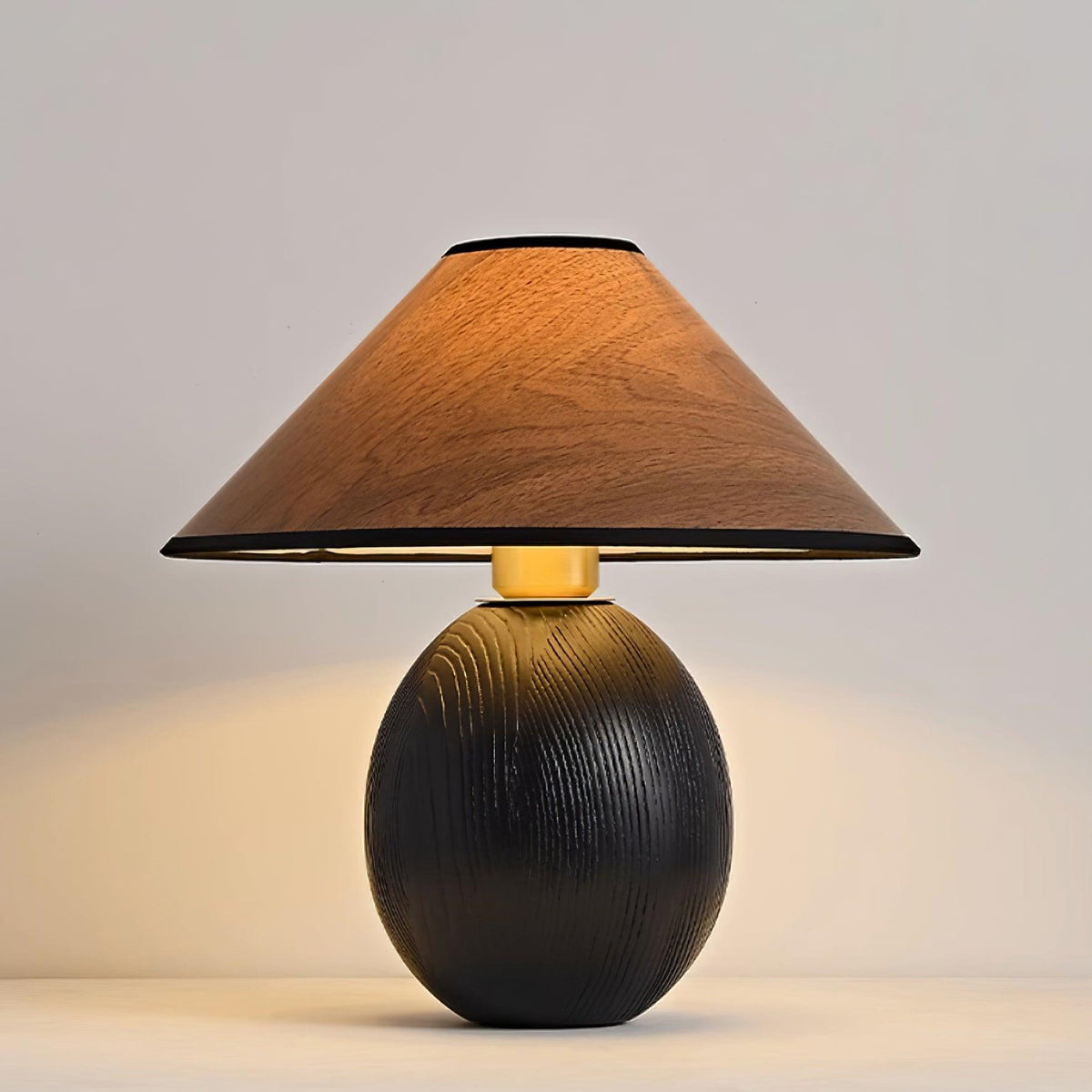 Calenena Tischleuchte Kegelorganisch Modern Schlafzimmer | Cielum