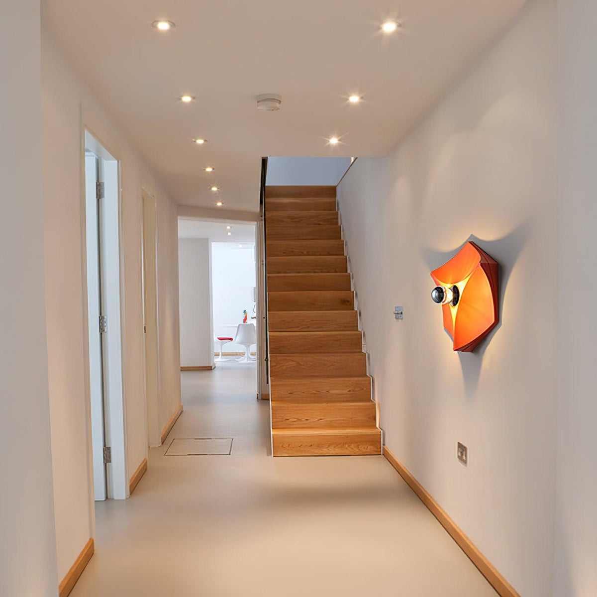 Linuira Wandleuchte Stoff Geometrisch