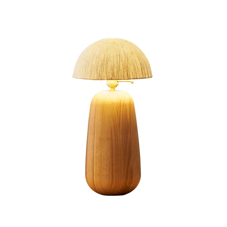 Elugan Tischleuchte aus Holz