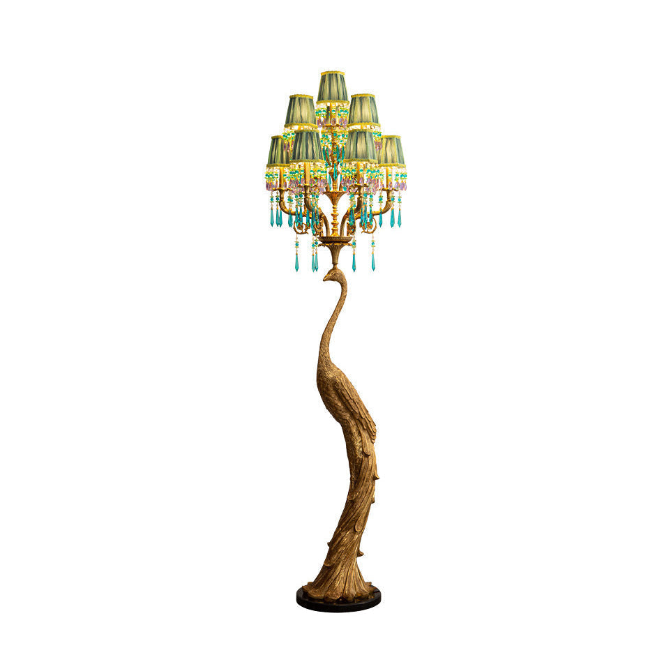 Pavona Stehleuchte Hollywood Regency Wohnzimmer | Cielum