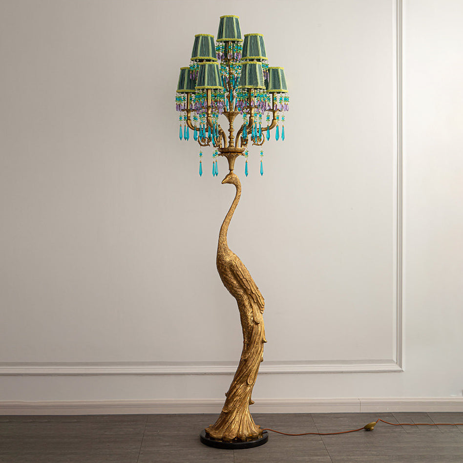 Pavona Stehleuchte Hollywood Regency Wohnzimmer | Cielum