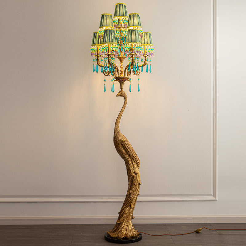Pavona Stehleuchte Hollywood Regency Wohnzimmer | Cielum