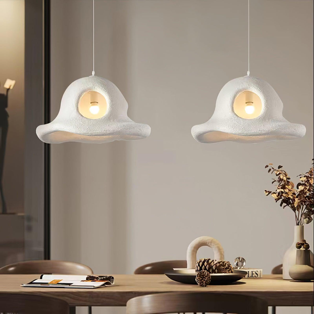 Alnorel Pendelleuchte Individual Creativity Hat Wabi-Stil