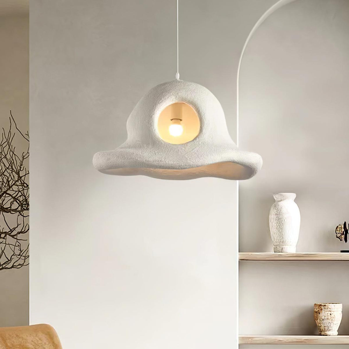 Alnorel Pendelleuchte Individual Creativity Hat Wabi-Stil