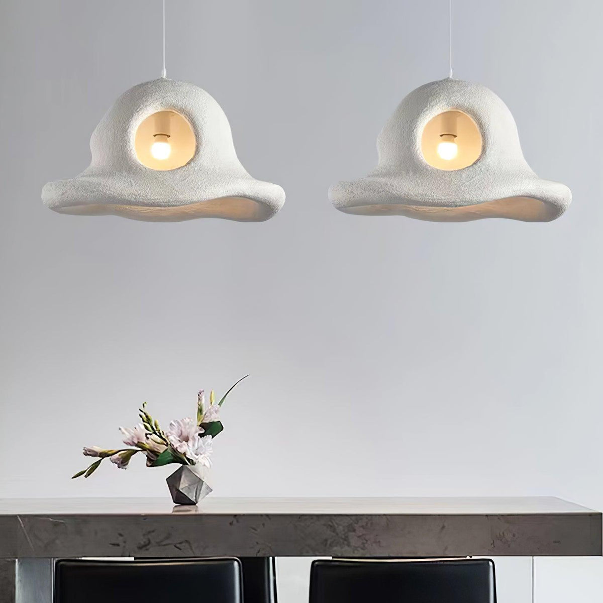 Alnorel Pendelleuchte Individual Creativity Hat Wabi-Stil