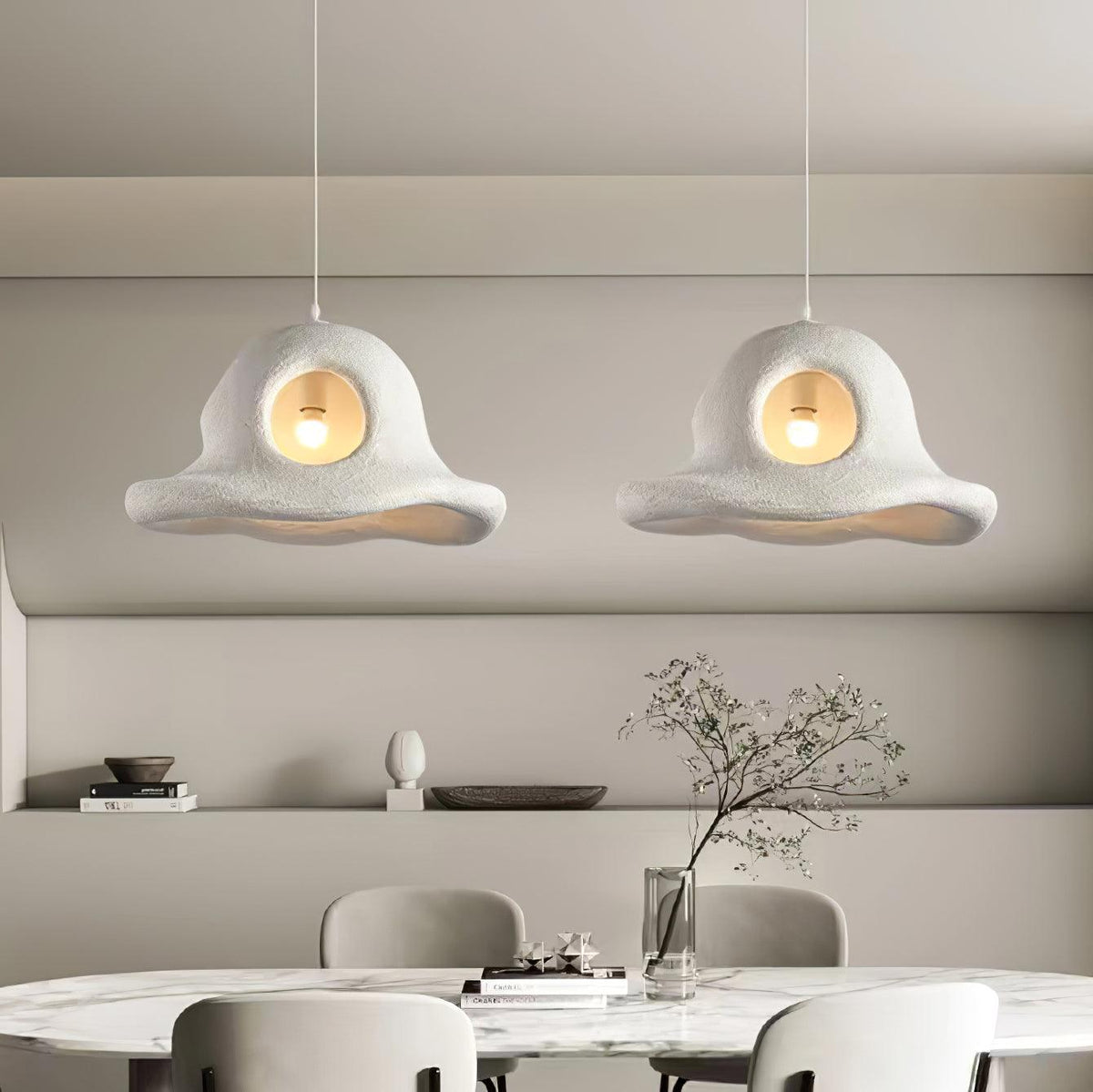 Alnorel Pendelleuchte Individual Creativity Hat Wabi-Stil