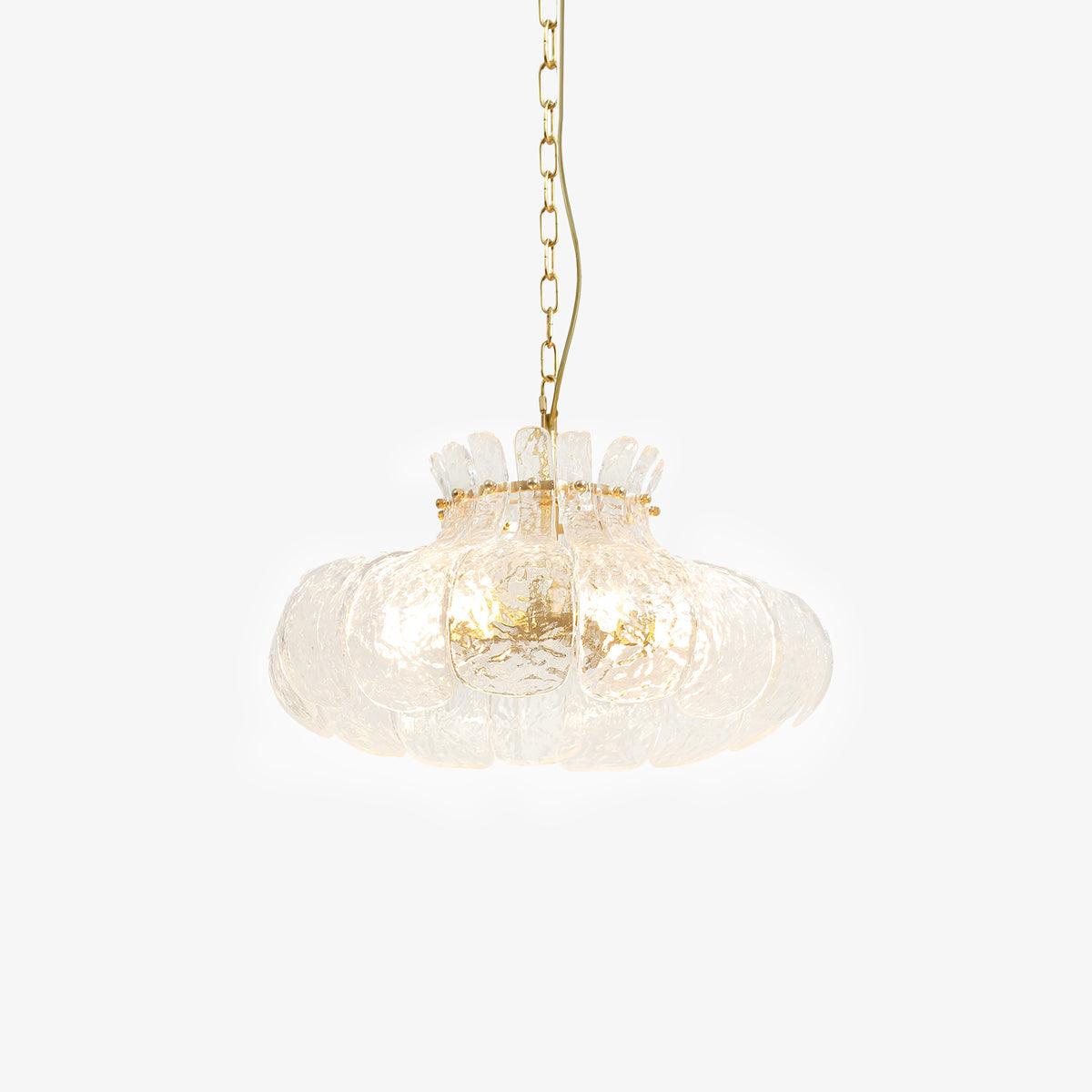 Ariv Messing & Glas Glam Pendelleuchte