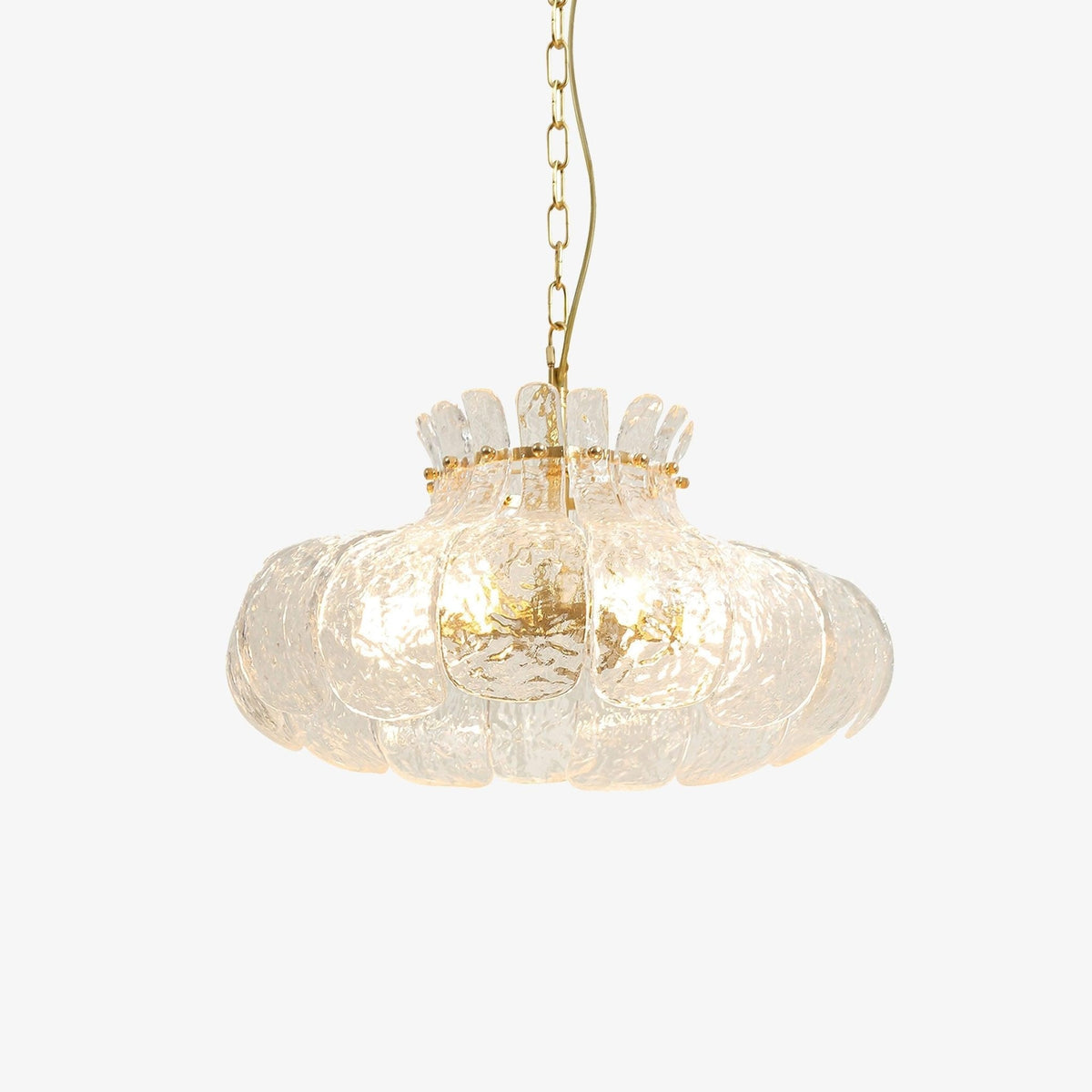 Ariv Messing & Glas Glam Pendelleuchte