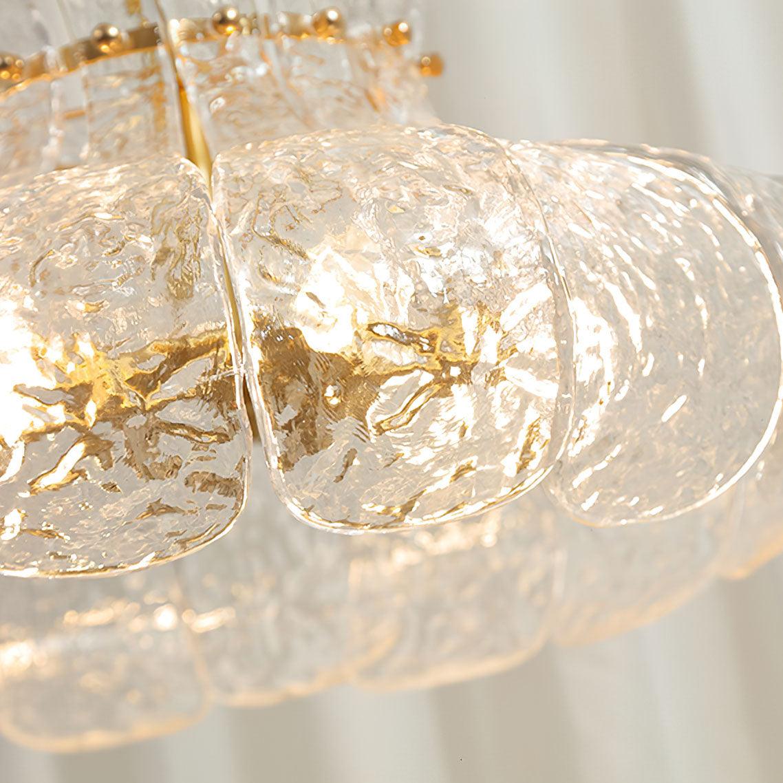 Ariv Messing & Glas Glam Pendelleuchte