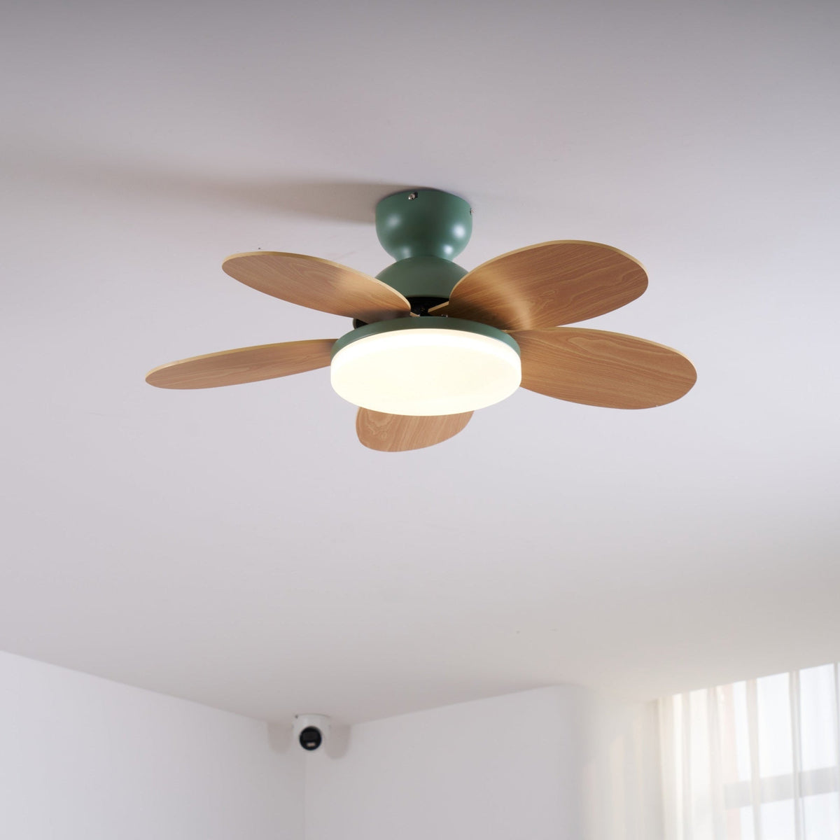 Eireise bunte Glas-Kinder-Deckenventilator mit Beleuchtung
