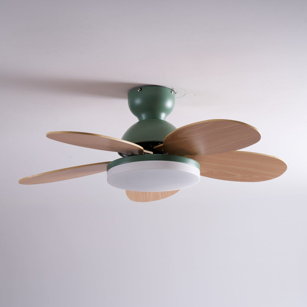Eireise bunte Glas-Kinder-Deckenventilator mit Beleuchtung