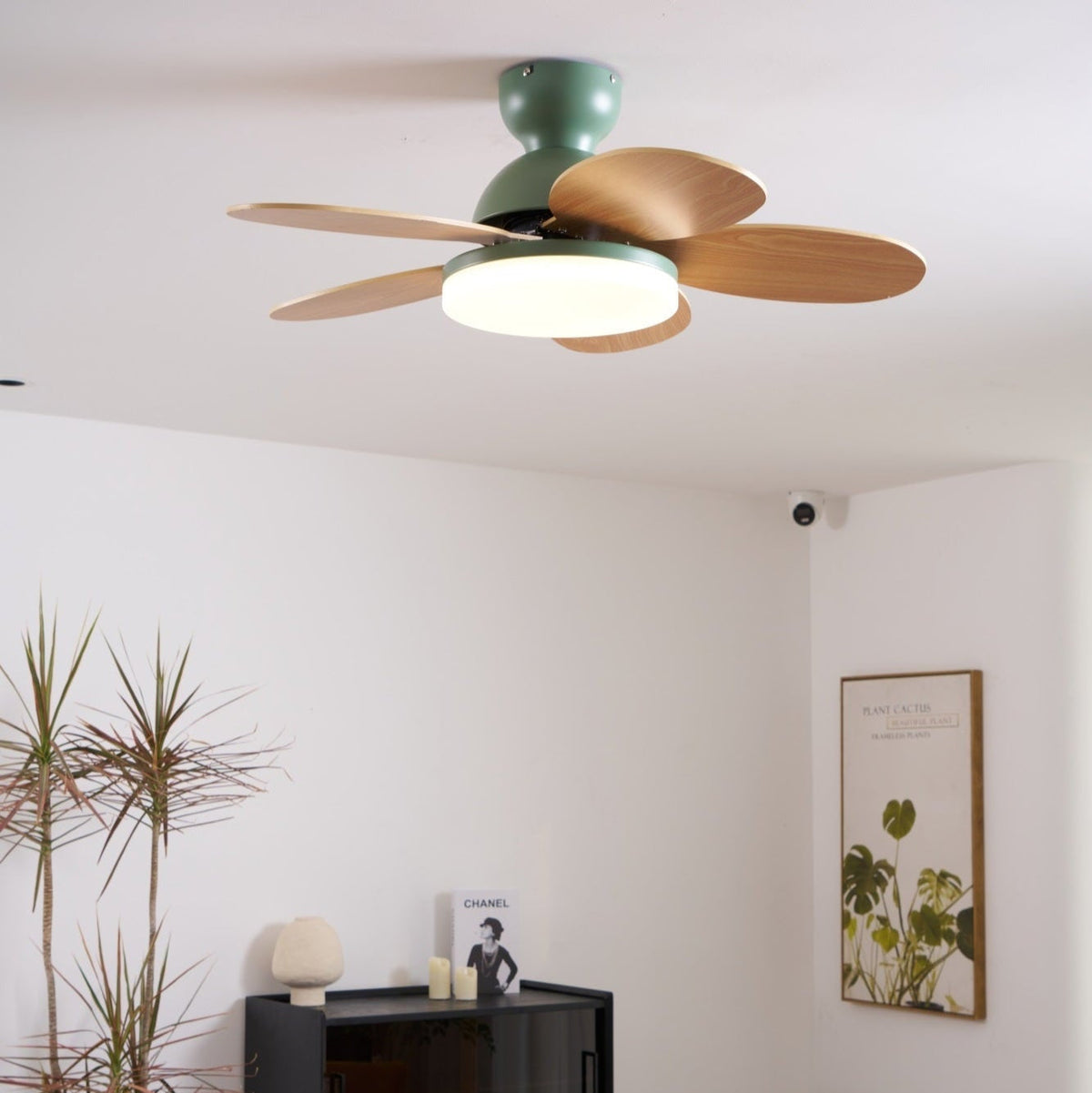 Eireise bunte Glas-Kinder-Deckenventilator mit Beleuchtung
