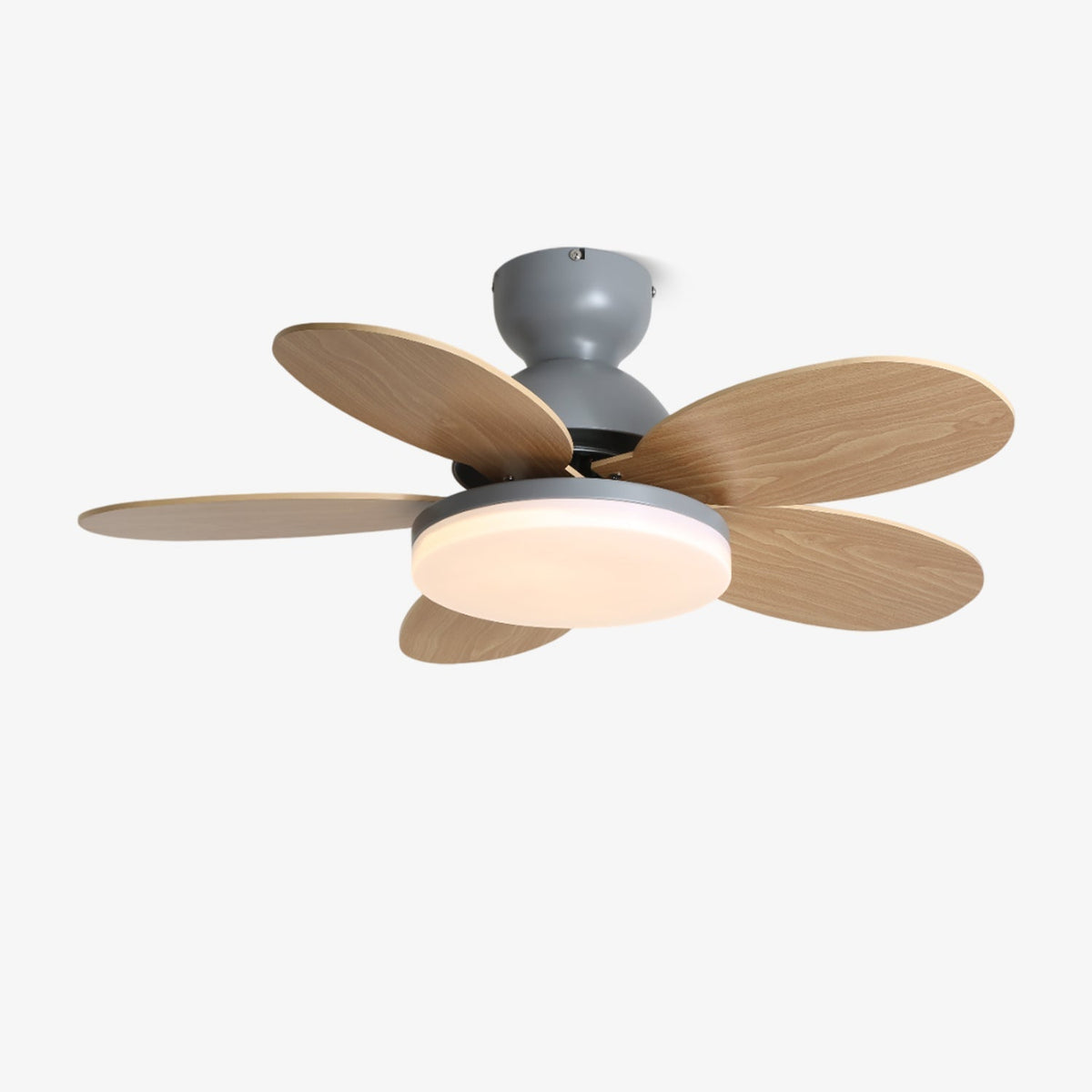 Eireise bunte Glas-Kinder-Deckenventilator mit Beleuchtung