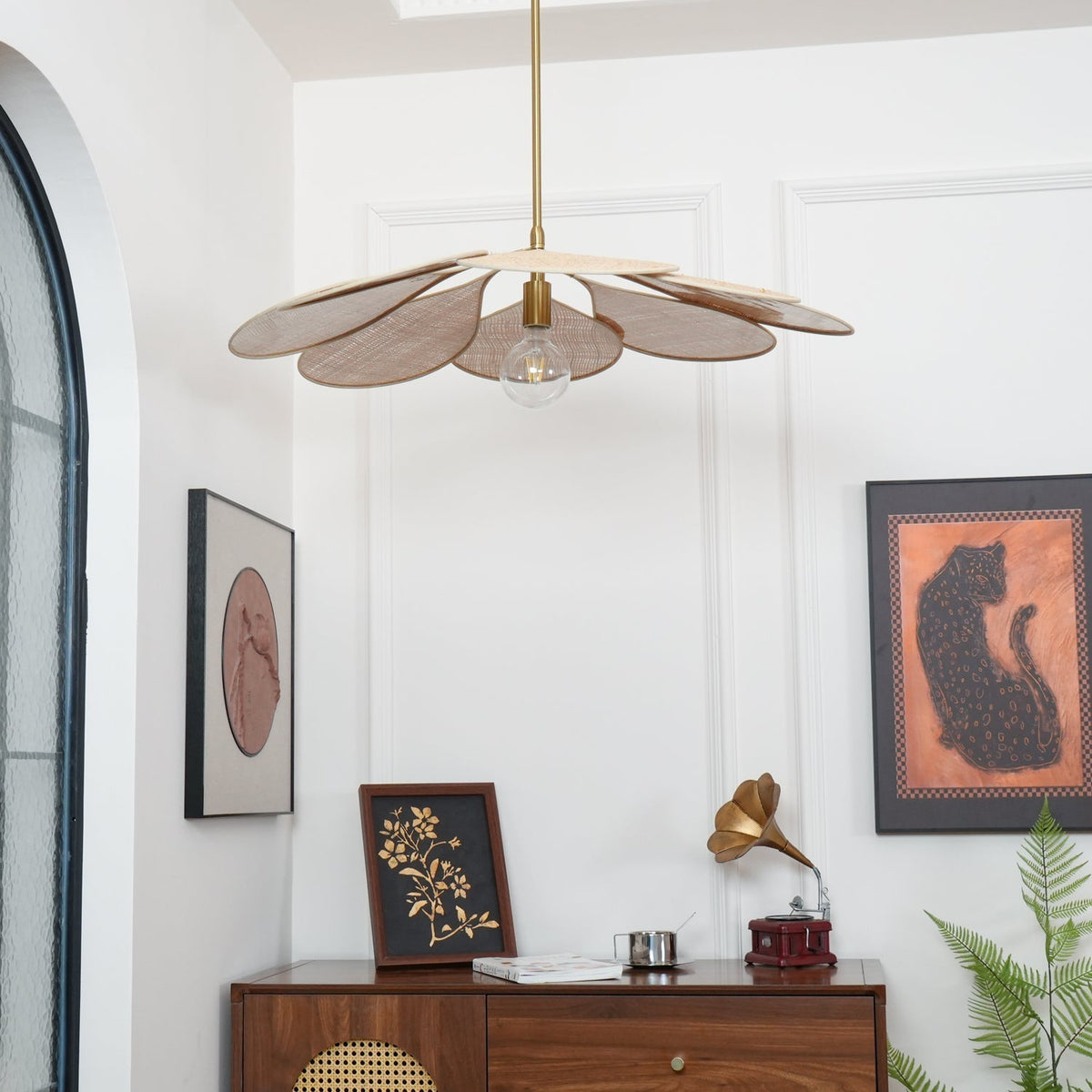 Vexlor Bohemian Pendelleuchte aus Stoff