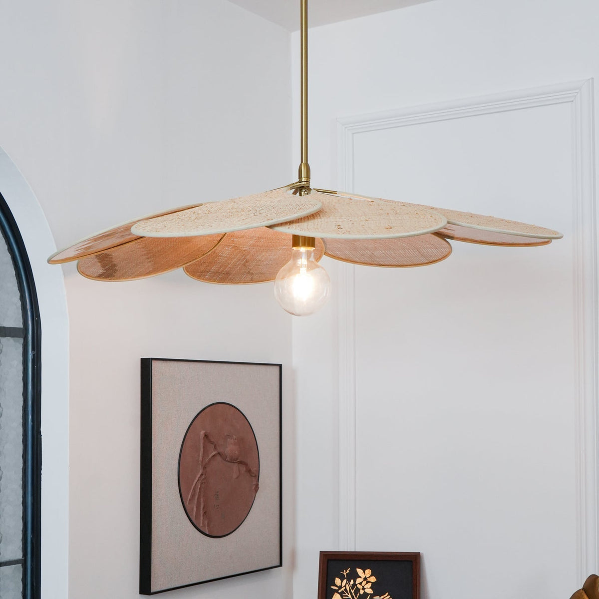 Vexlor Bohemian Pendelleuchte aus Stoff
