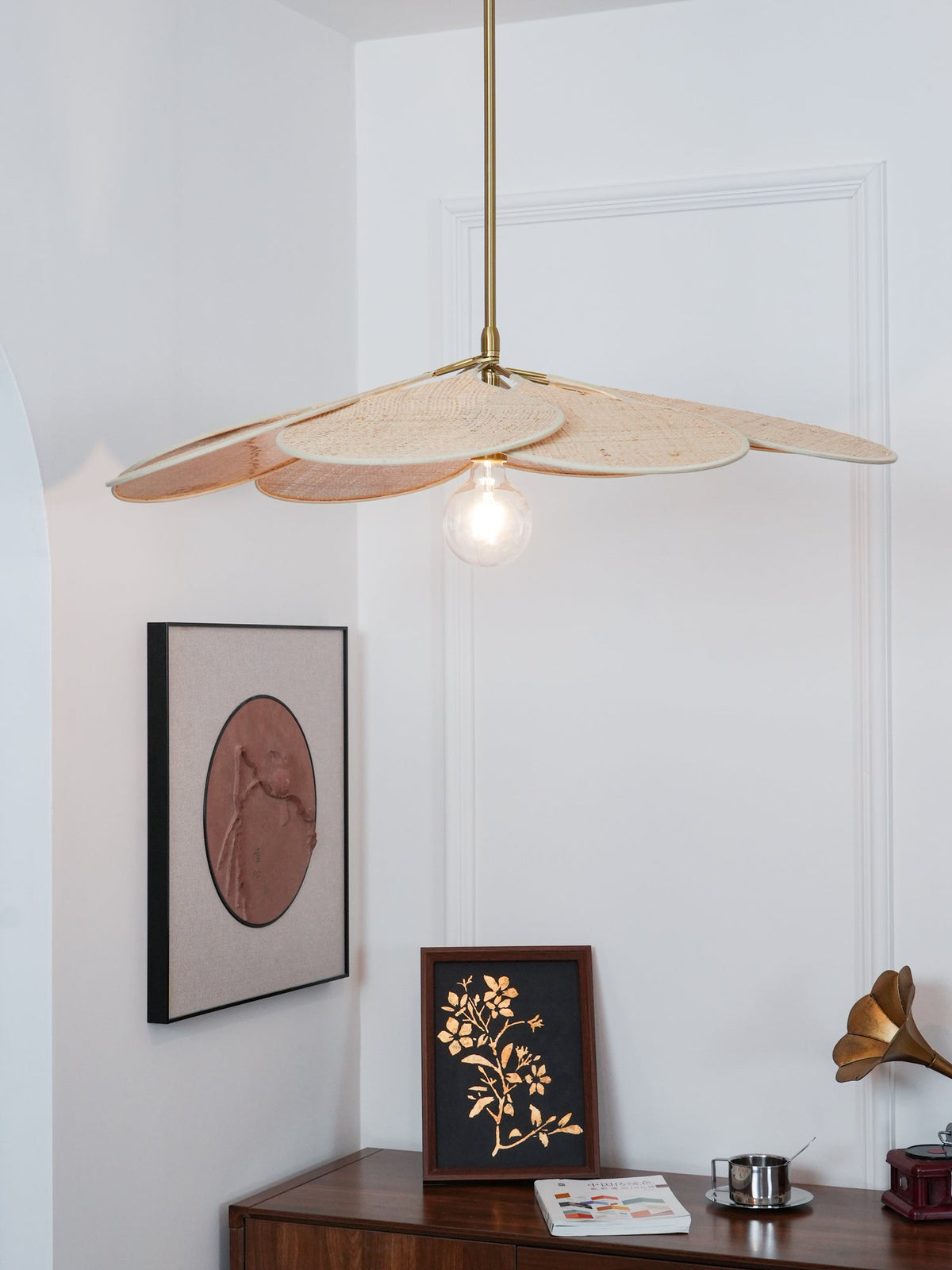 Vexlor Bohemian Pendelleuchte aus Stoff