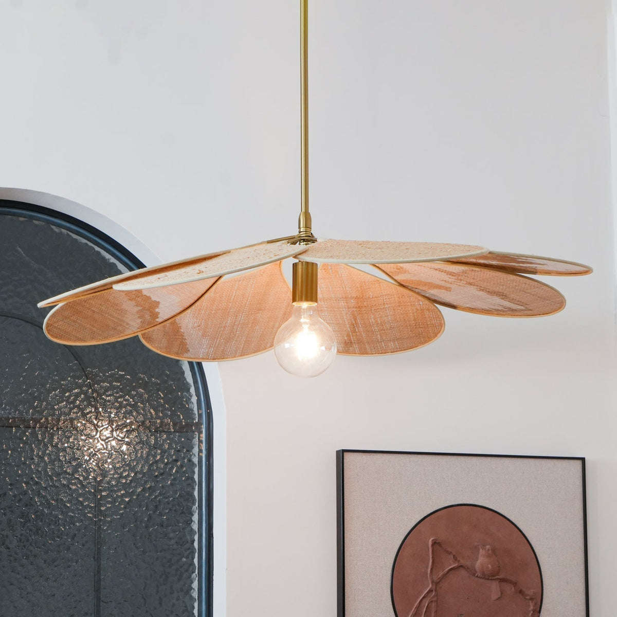 Vexlor Bohemian Pendelleuchte aus Stoff