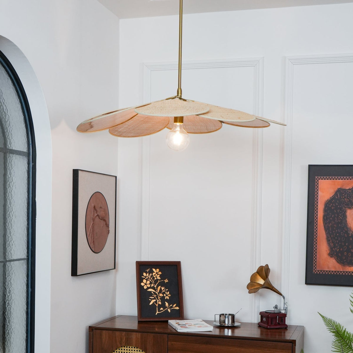 Vexlor Bohemian Pendelleuchte aus Stoff
