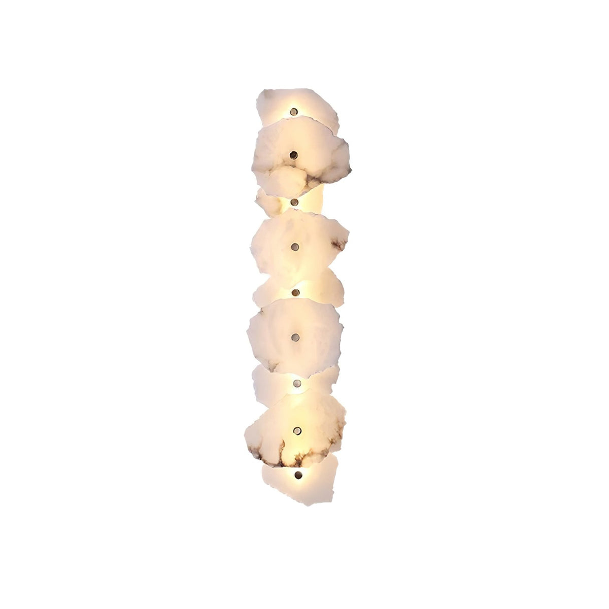 Alaeila Blumen-Cluster Alabaster-Wandleuchte