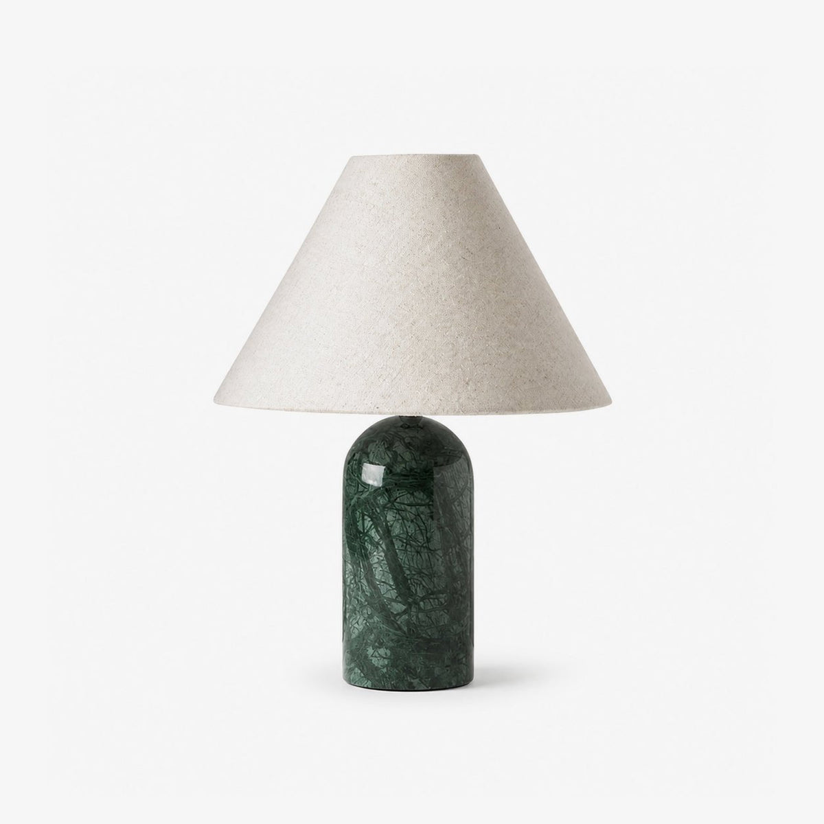 Odette Tischleuchte aus Marmor mit ovaler Säule