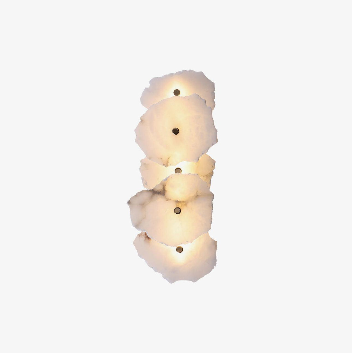 Alaeila Blumen-Cluster Alabaster-Wandleuchte
