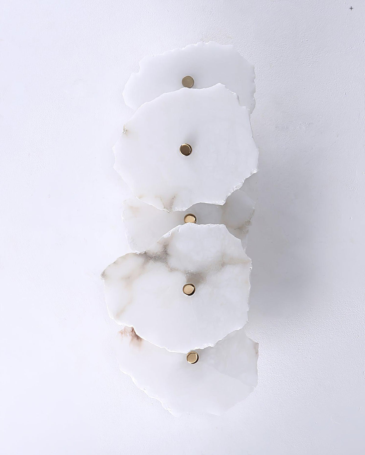 Alaeila Blumen-Cluster Alabaster-Wandleuchte
