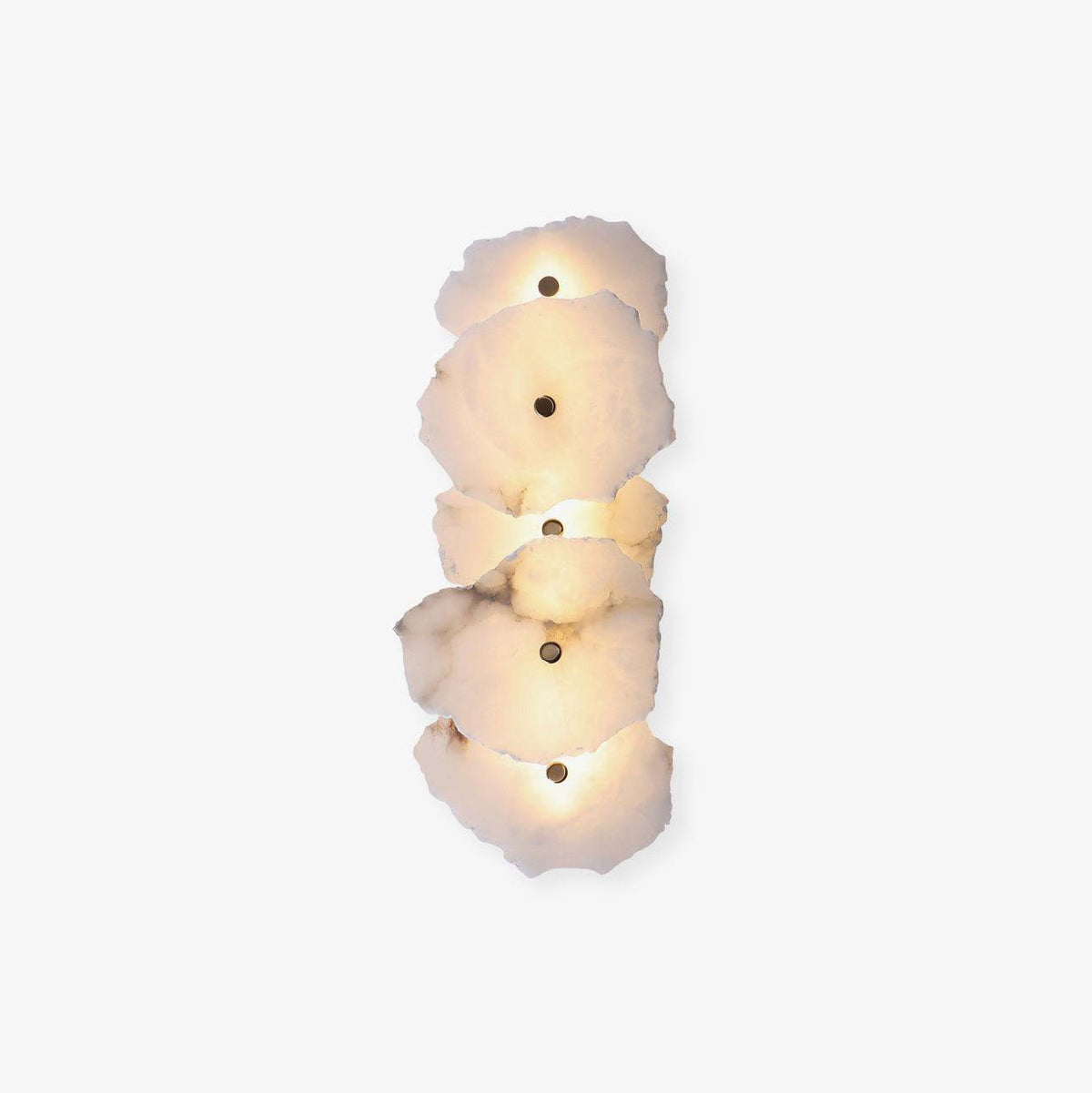 Alaeila Blumen-Cluster Alabaster-Wandleuchte