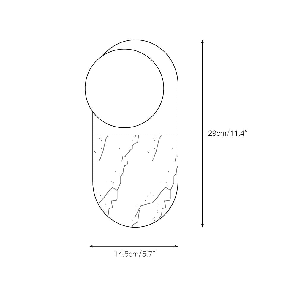 Reniette Wandleuchte Modell A (+)