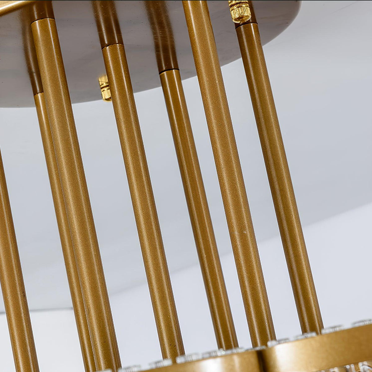 Eirelaine Kronleuchter Gold Schwarz Glas
