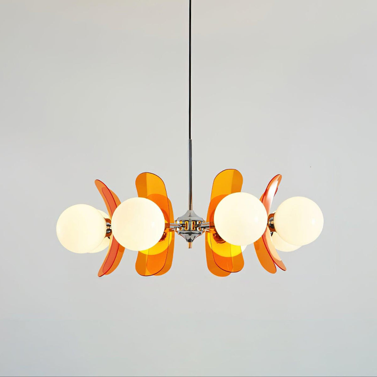 Quay Kronleuchter Phosphoreszierender Glaskronleuchte