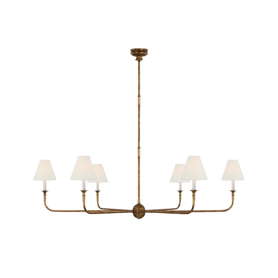 Arthaila Vintage Industrial Grande Stoff-Kronleuchter