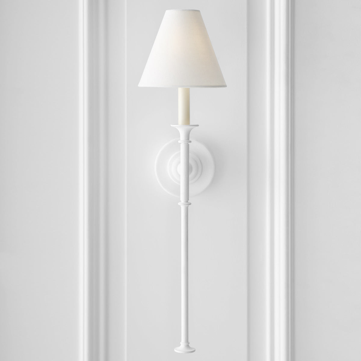 Vivienne Wandleuchte mit Stoffschirm
