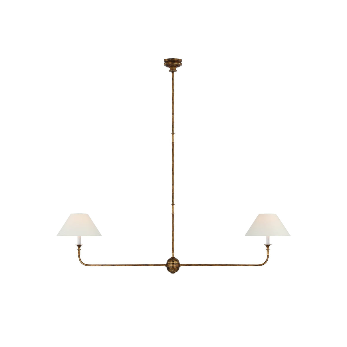 Norli Moderner linearer LED-Kronleuchter aus Metall