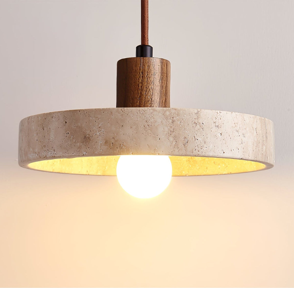Evvynor Travertine Pendelleuchte
