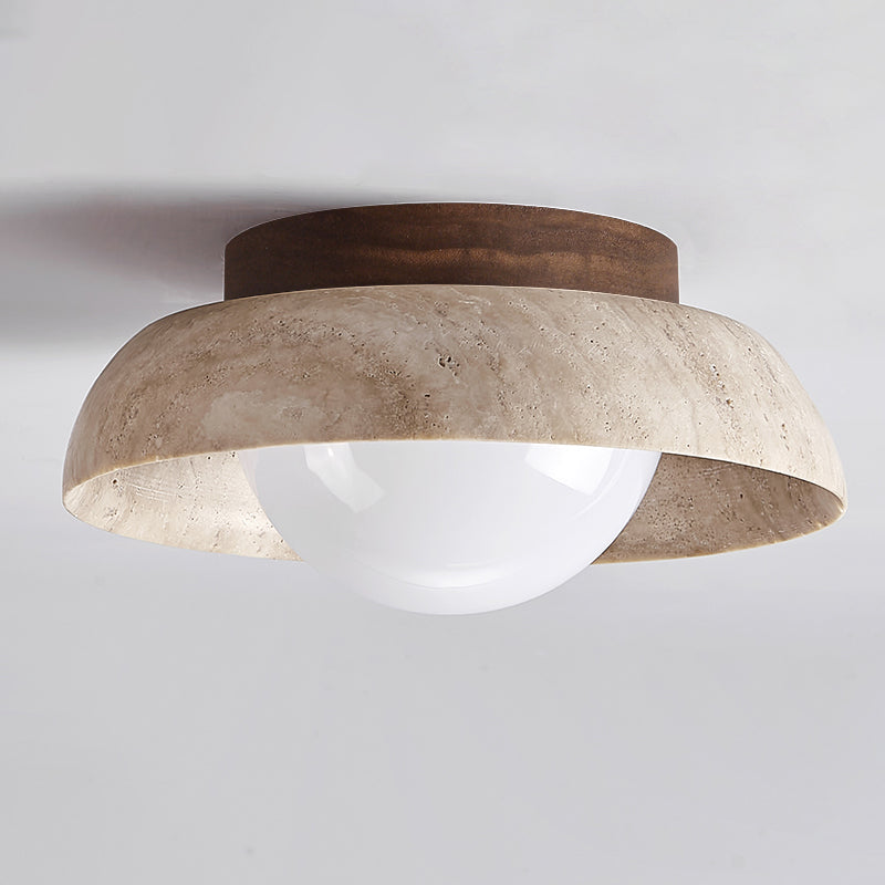 Cuvela Travertine Deckenleuchte