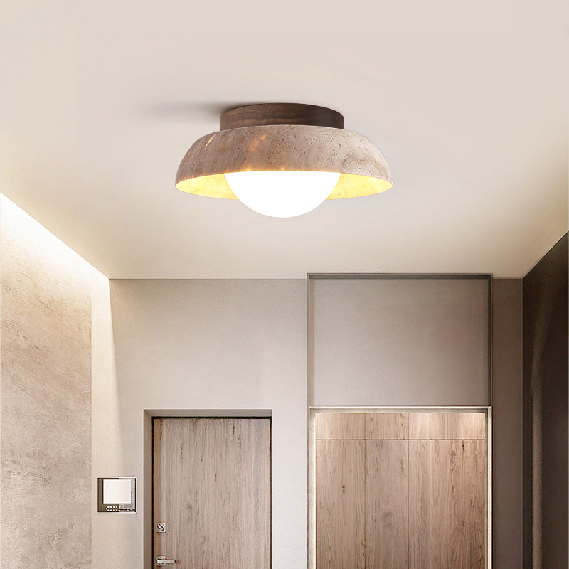 Cuvela Travertine Deckenleuchte