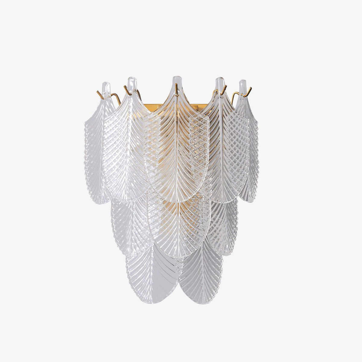 Celoaine Wandleuchte Messing Murano-Glas